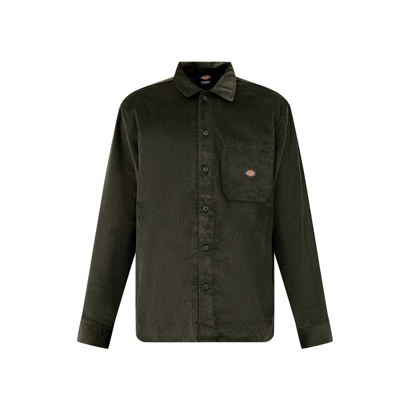 Corduroy Shirt Green