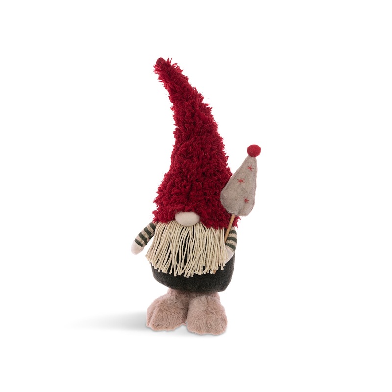 Gonk with Fluffy Hat and Christmas Tree 52cm