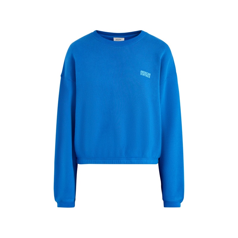Izubird Cotton Sweater Blue