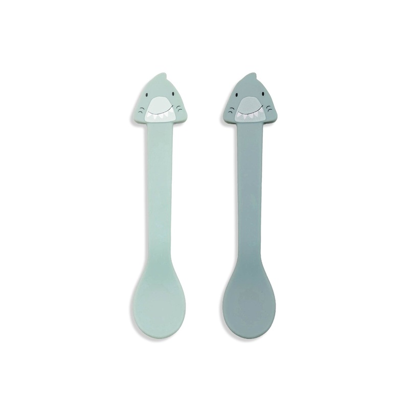 Mr Shark Silicone Spoon 2 Pack