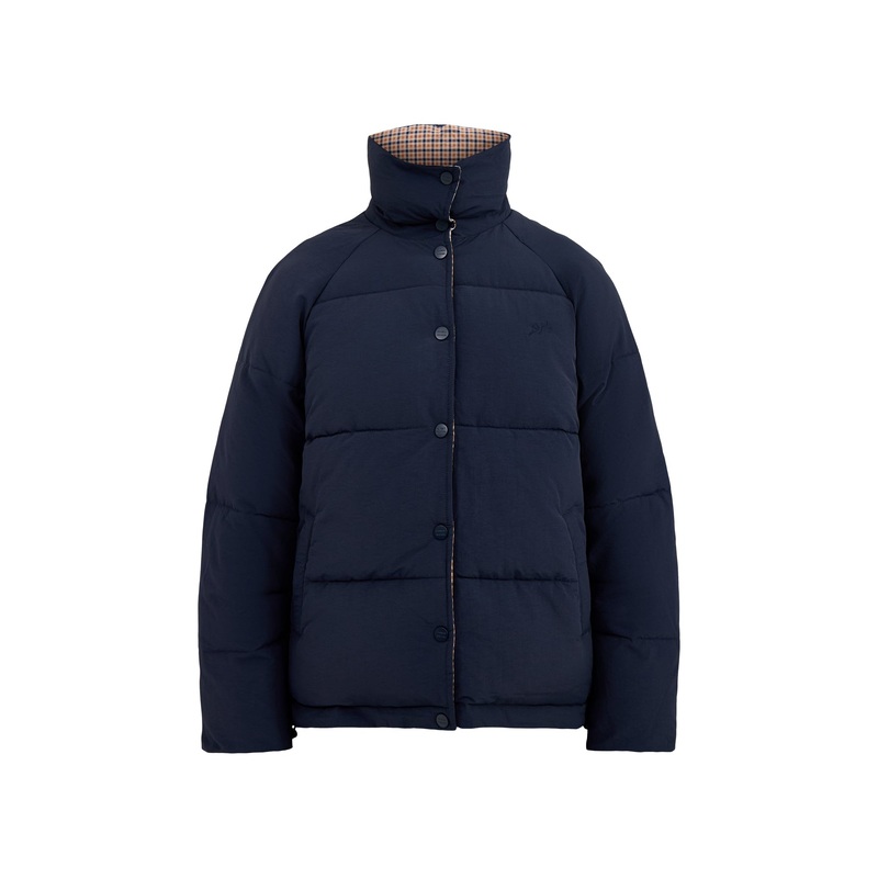 Opal Reversible Puffer Jacket Navy
