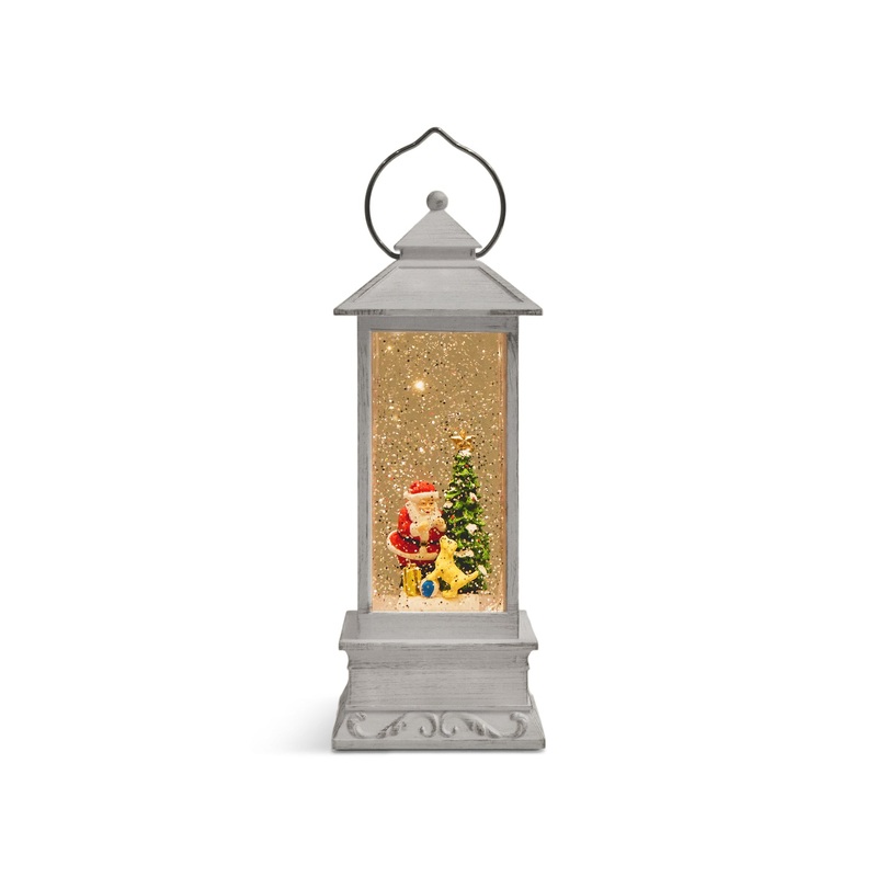 Santa Water Lantern White