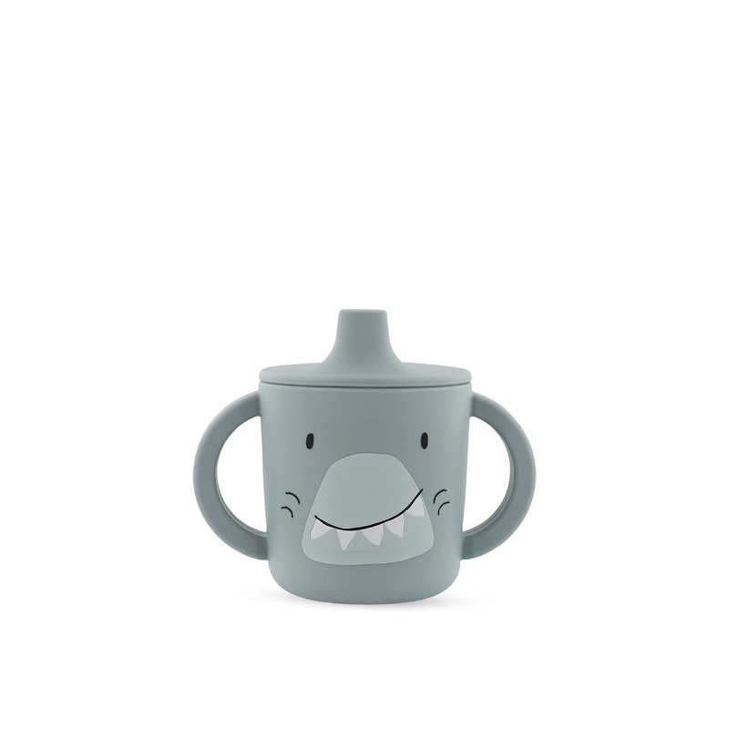 Silicone sippy cup Mr Shark