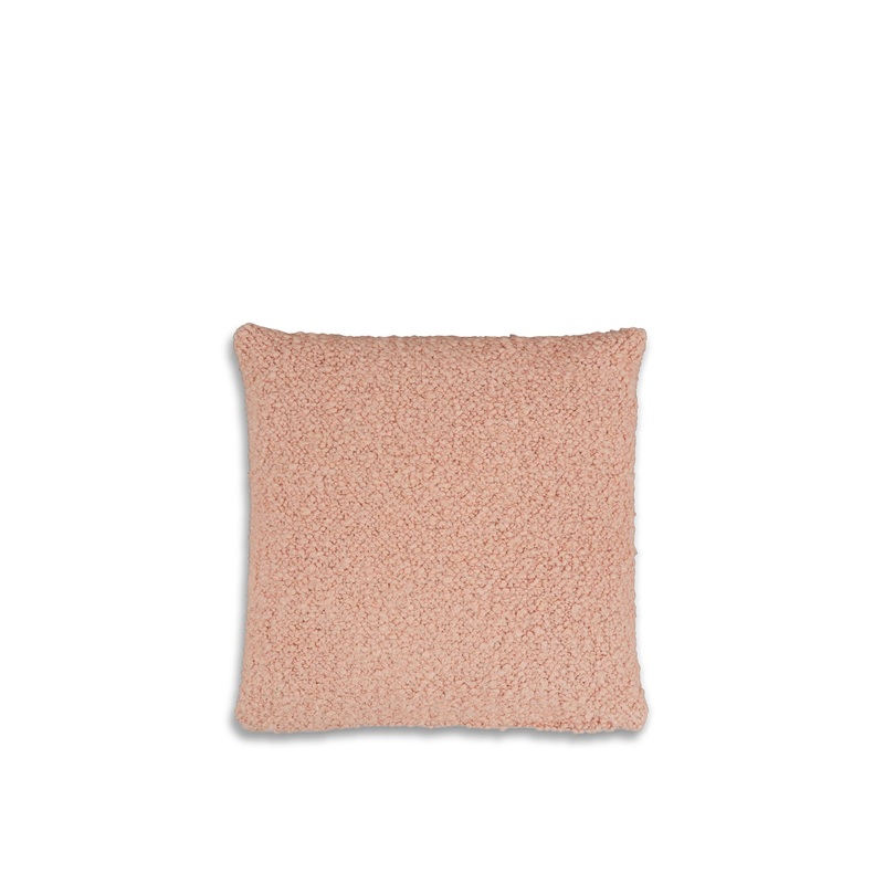 Boucl Cushion Dusky Pink