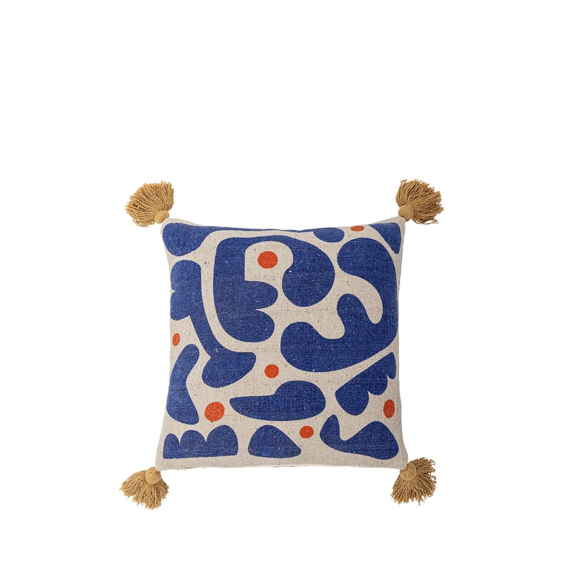 Bloomingville Eviaya Cushion Blue