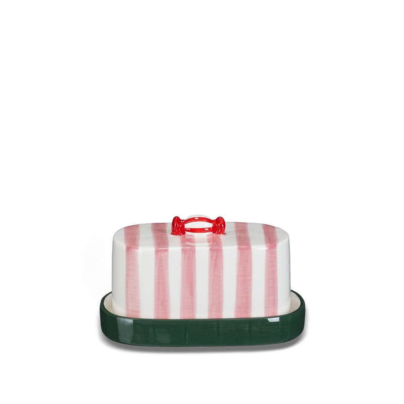 Butter Dish Candy Pink