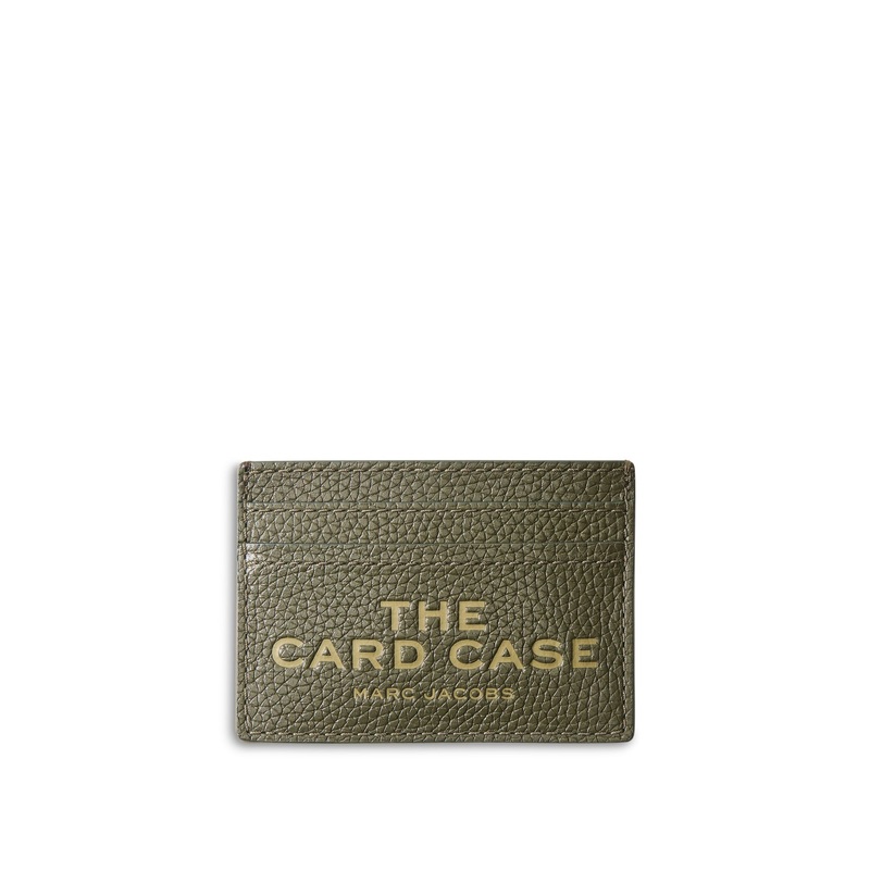 Card Case Leather Forest