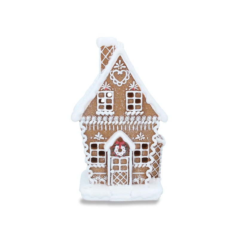 Gingerbread House LED Decoration Medium
