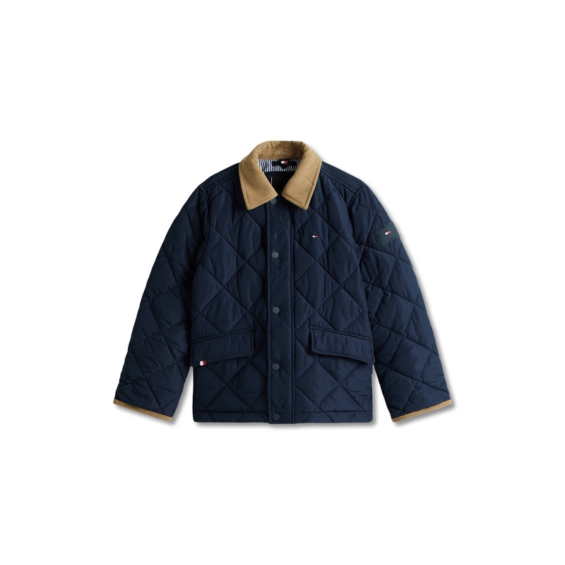 Quilted Jacket Blue