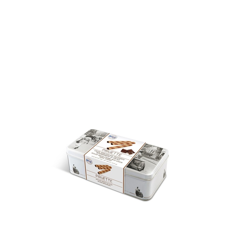 Bussys Cialde Pirouette Cocoa Rolled Wafer Straws