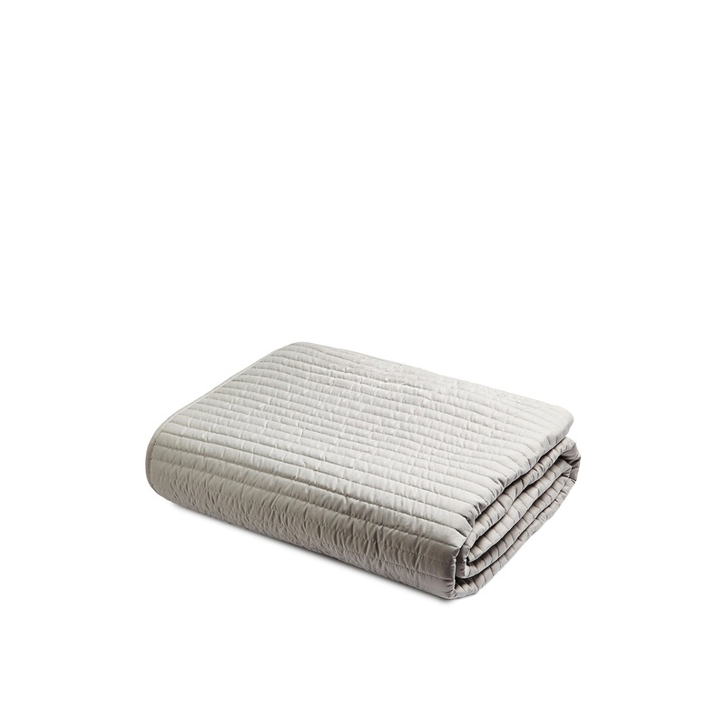 Turner Bianca Quilted Bedspread Silver