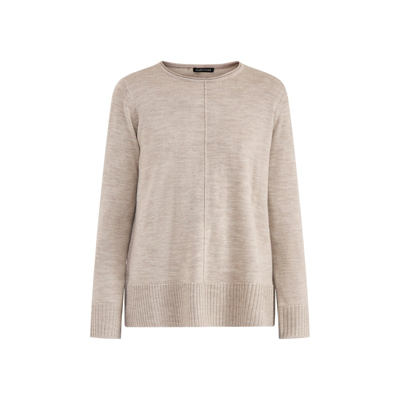Crew Neck Sweater Maple Oat