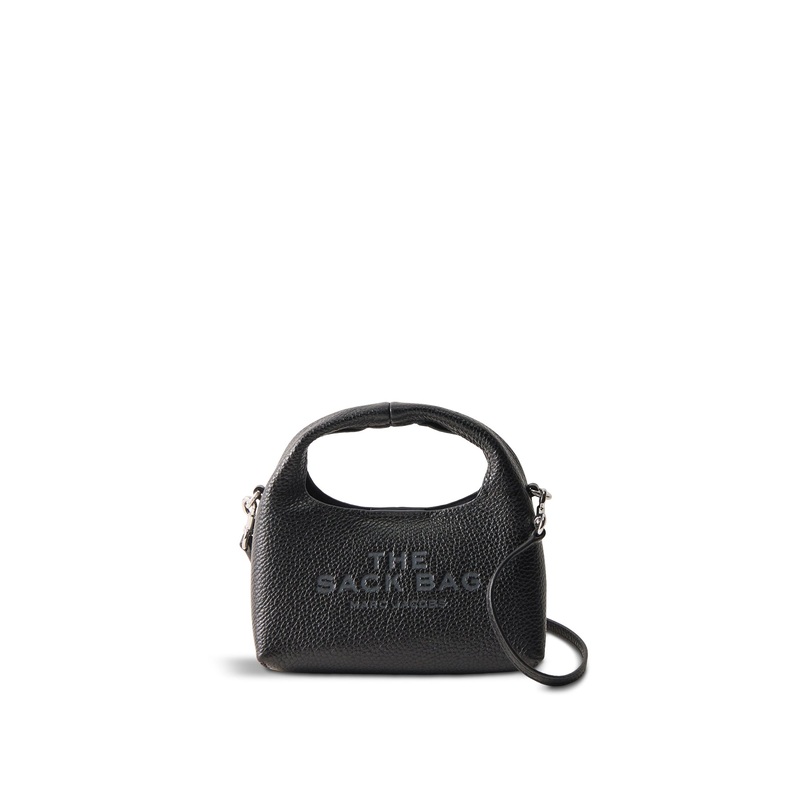 Micro Crossbody Sack Bag Black