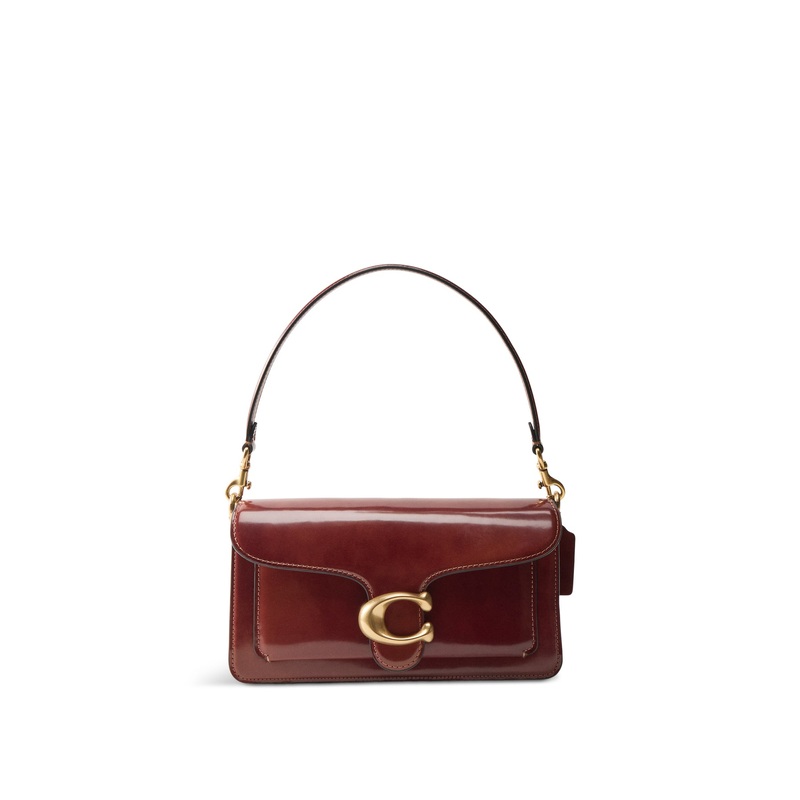 Spazzolato Leather Tabby Shoulder Bag Neutral