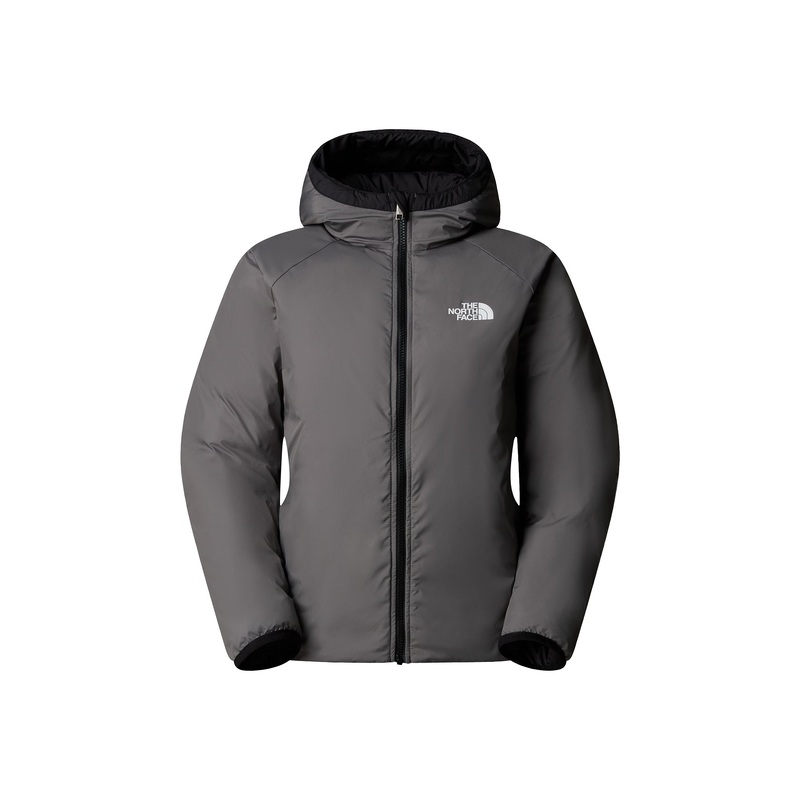 B Reversible Perrito Hooded Jacket Black