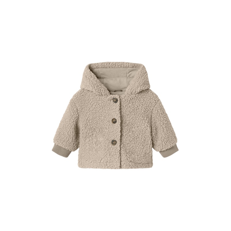 Baby Teddy Jacket Cream