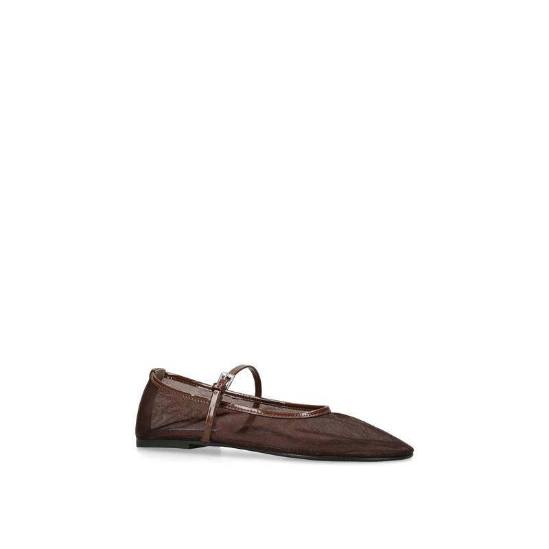 Ballerina Flats Brown
