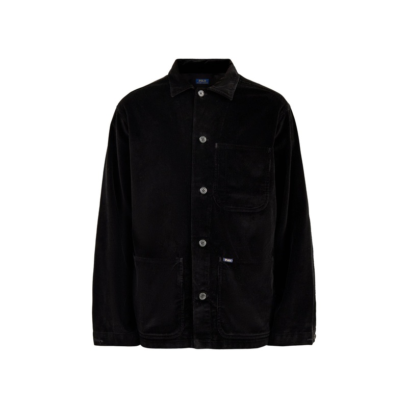 Corduroy Overshirt Black