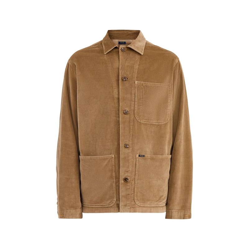 Corduroy Overshirt Khaki
