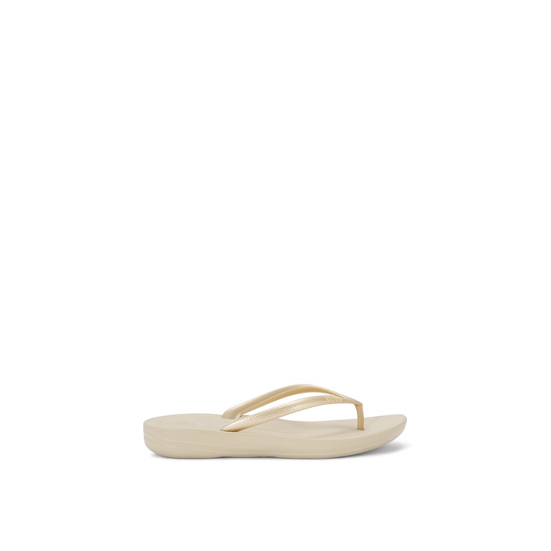 Iqushion Flip Flops Gold