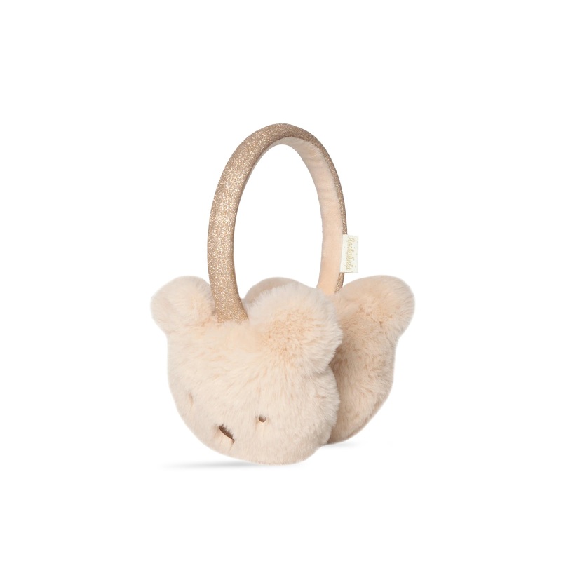 Kids Teddy Bear Earmuffs Brown