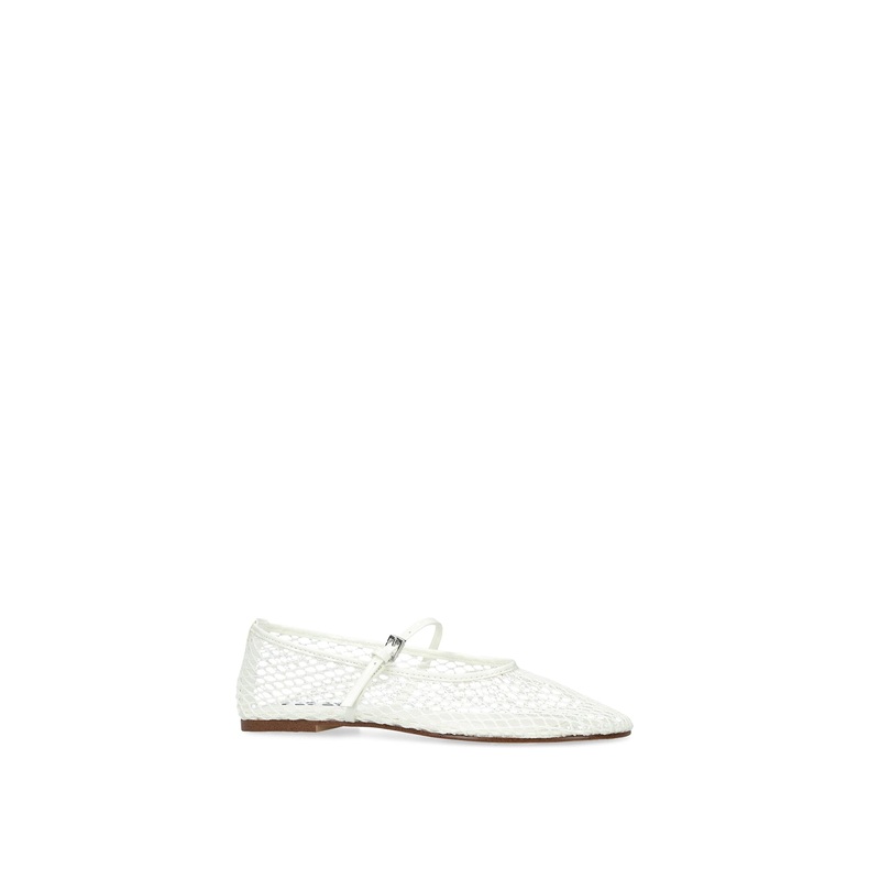 Mags Ballerina Flats White