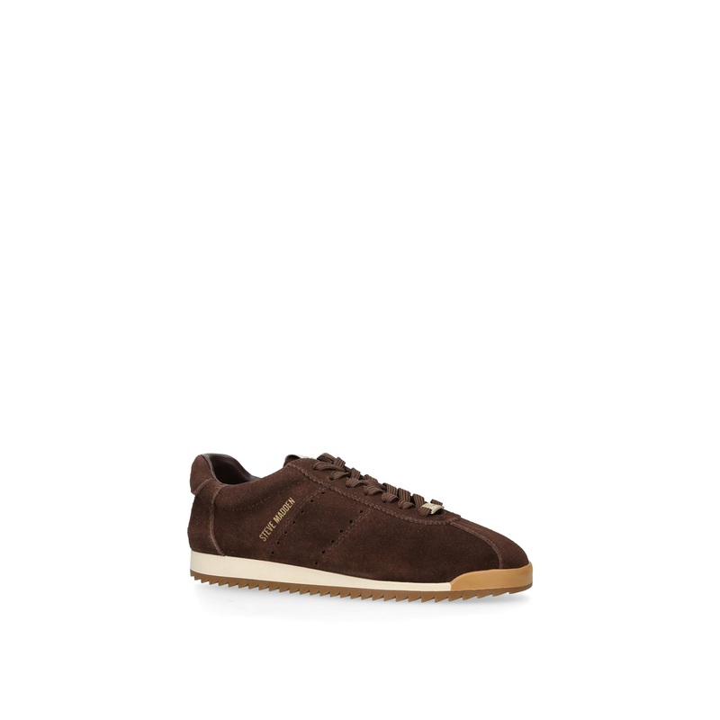 Mirage Suede Trainers Brown