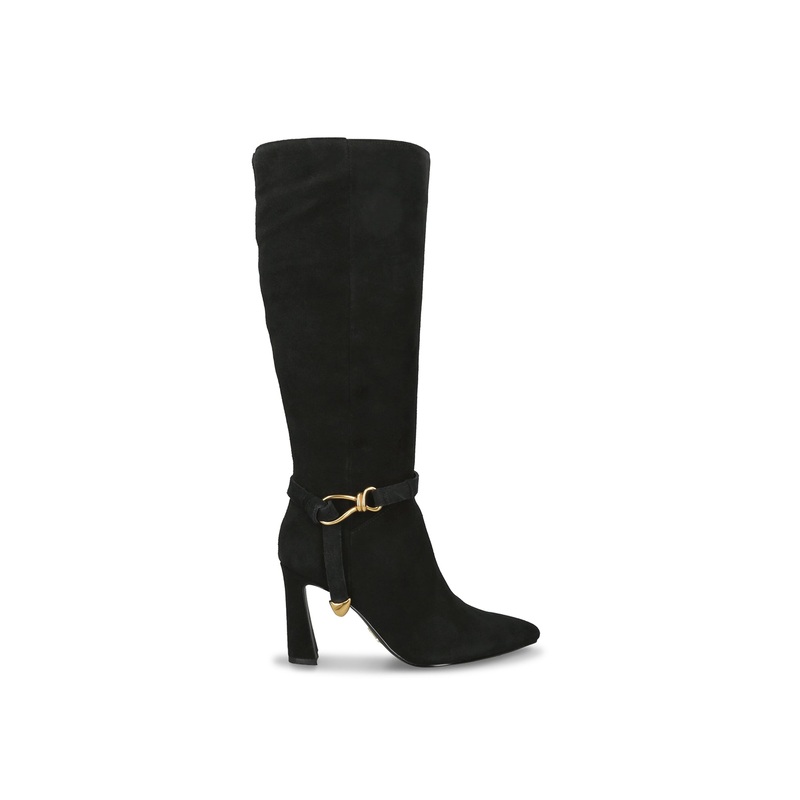 Sirrens Heeled Boots Black