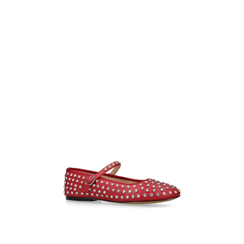 Vinetta Ballerina Flats Red