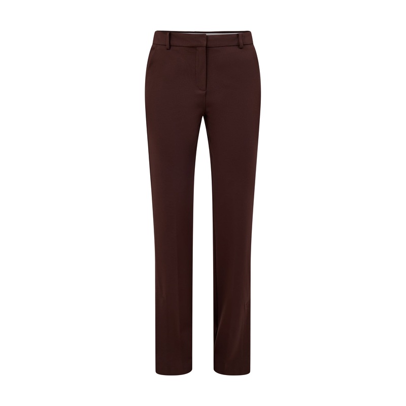Artur Straight Leg Smart Casual Brown Trouser