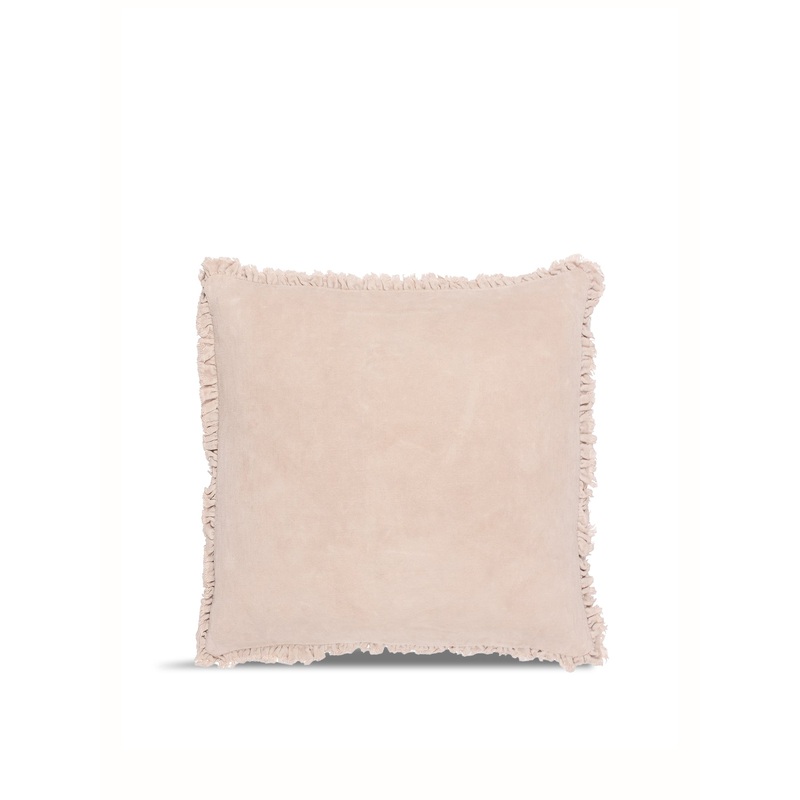 Bertie Feather Cushion Natural