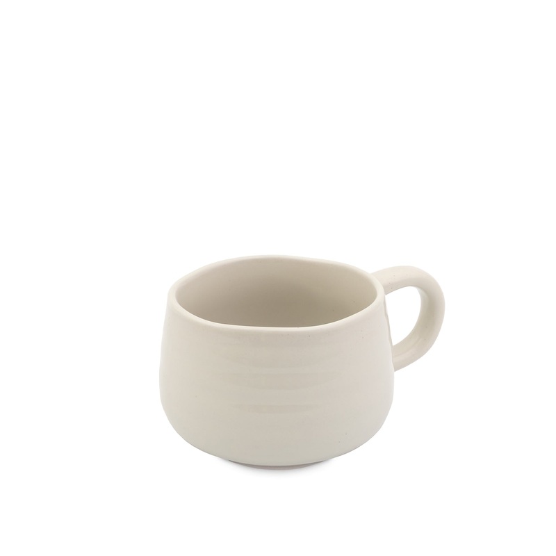 Big Love Stoneware Cosy Cuppa Mug White 375ml
