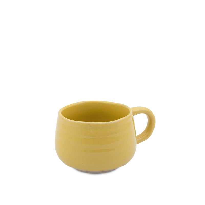 Big Love Stoneware Cosy Cuppa Mug Yellow 375ml