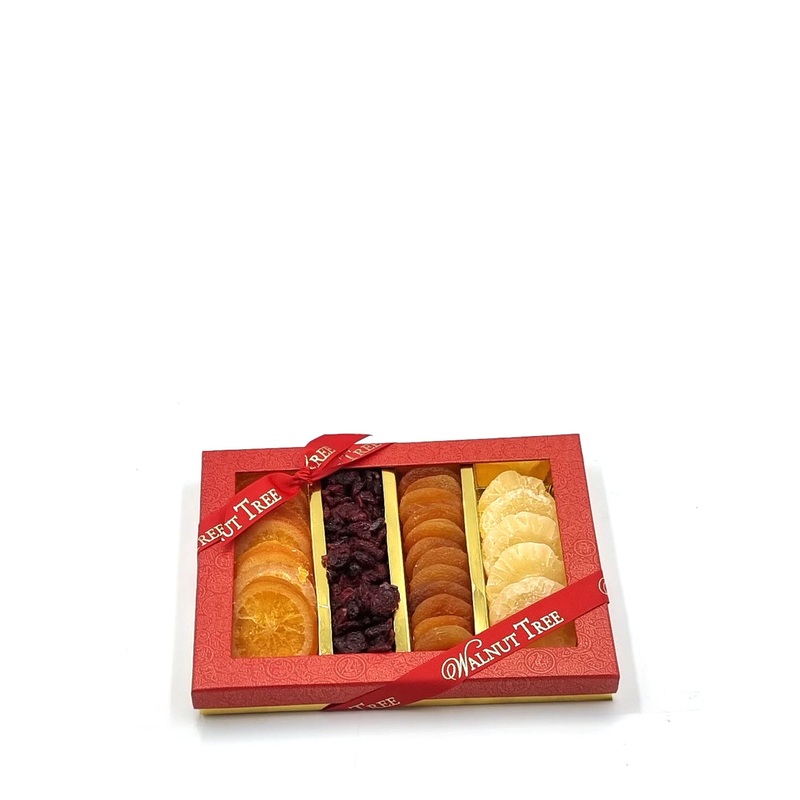 Four Stripe Dried Fruit Gift Box