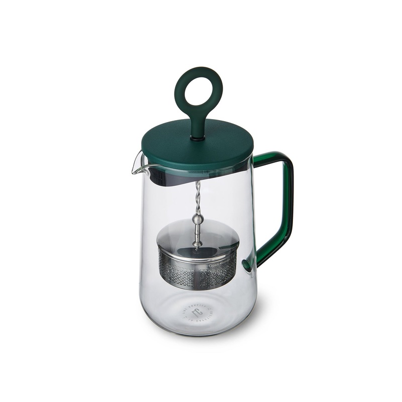Gyro Glass Spinning Infuser Teapot