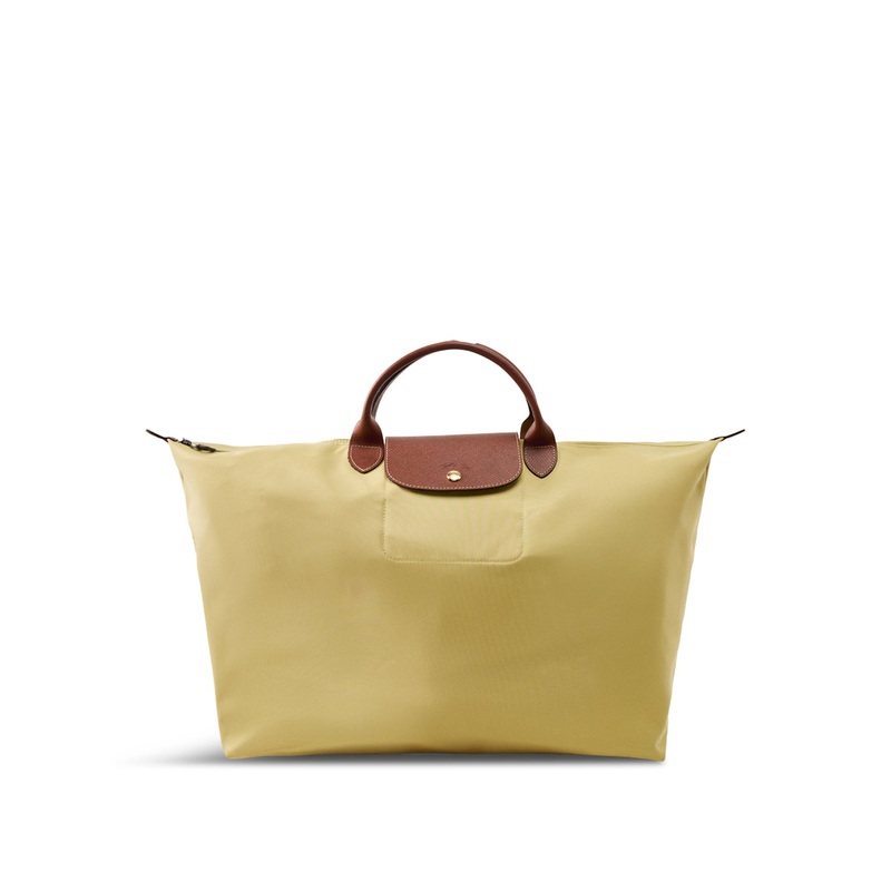 Le Pliage Large Nylon Travel Bag Pistachio