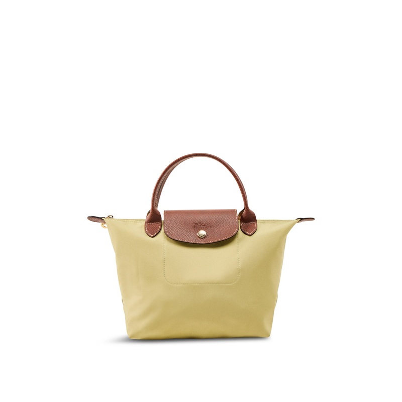 Le Pliage Small Nylon Handbag Pistachio