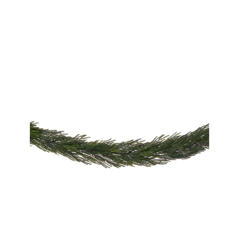 Waxed Pine Festive Garland