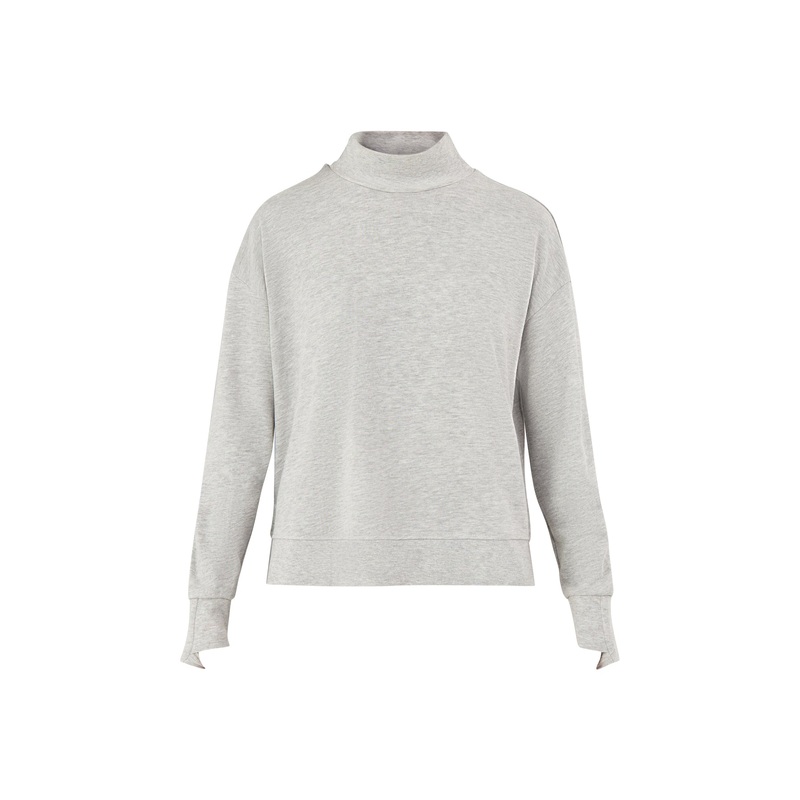 After Class Funnel Neck Sweatshirt Grey