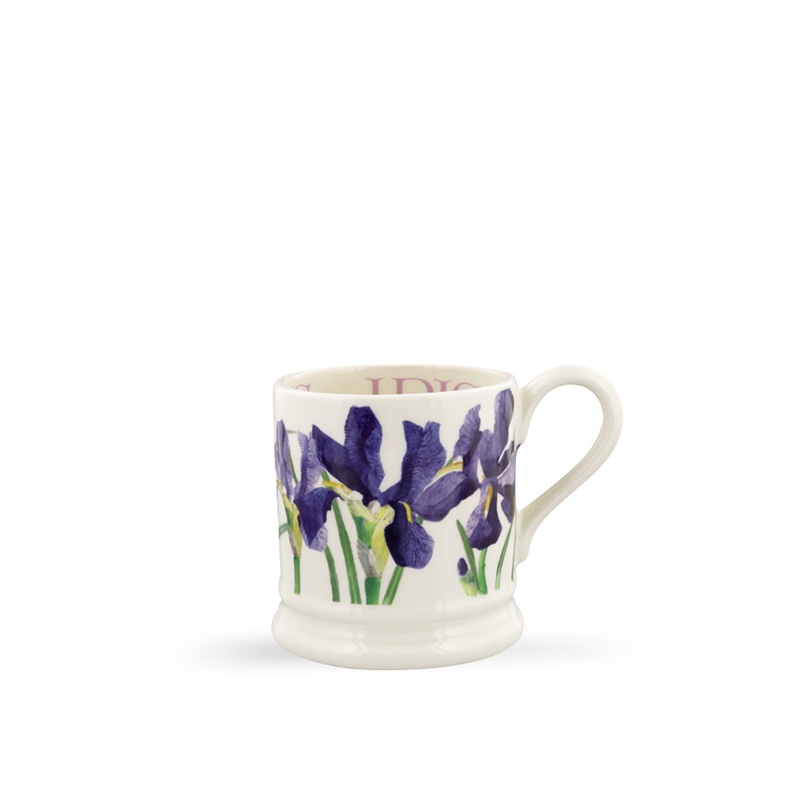 Blue Iris Half Pint Mug