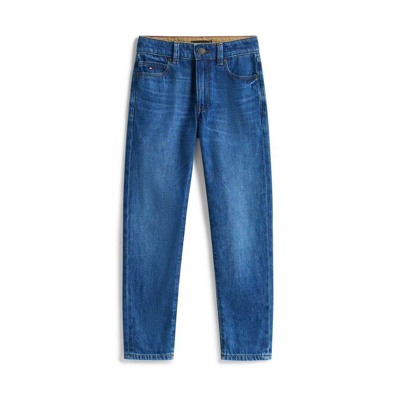 Dark Wash Straight Leg Jeans