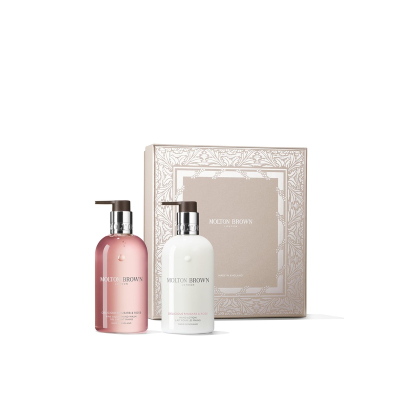 Delicious Rhubarb & Rose Hand Care Collection