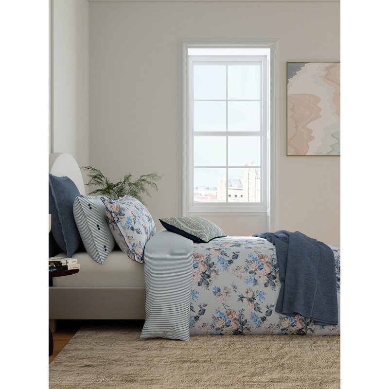 Delphine Blue Duvet Cover Set