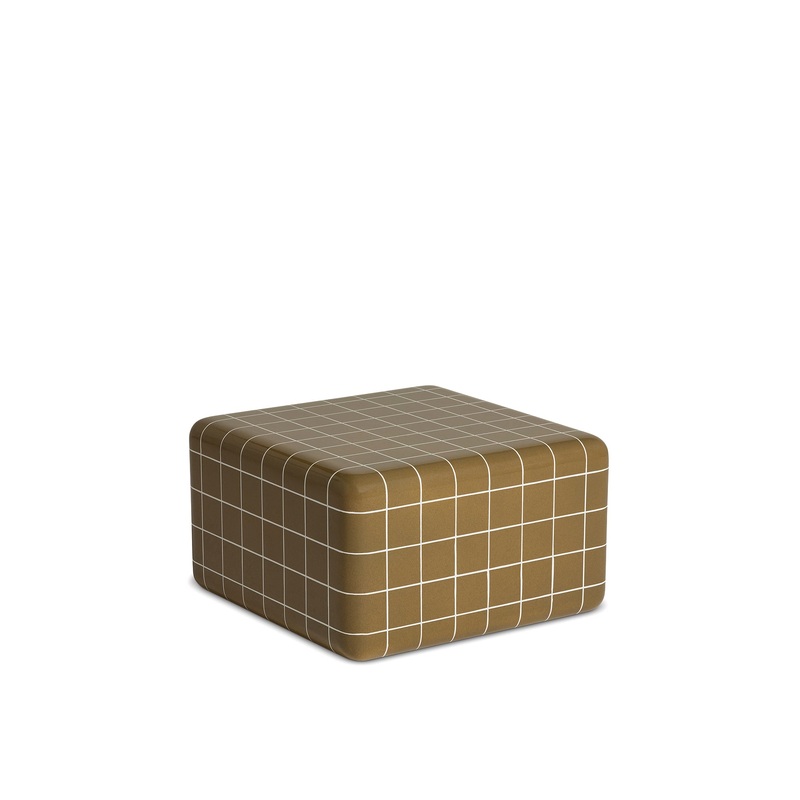 Rico Olive Square Tiled Coffee Table