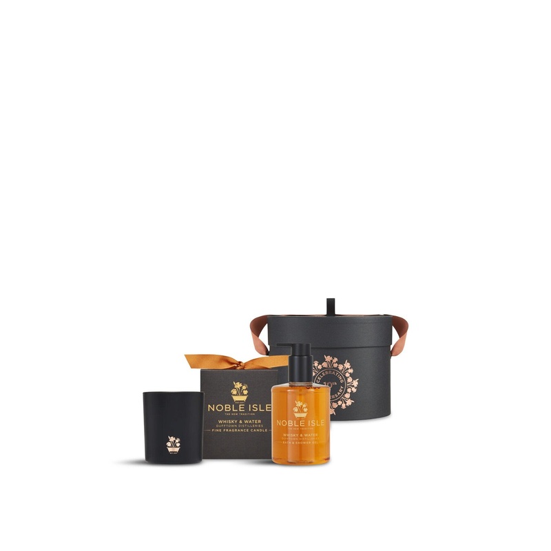 Whisky and Water Shower Gel & Candle Duo