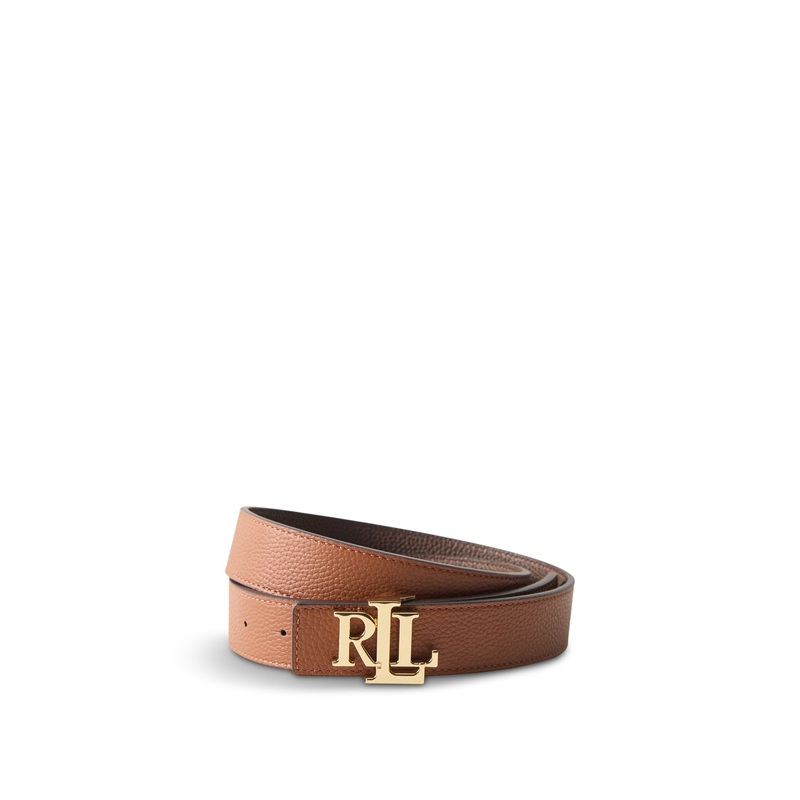 Reversible Leather Belt Tan
