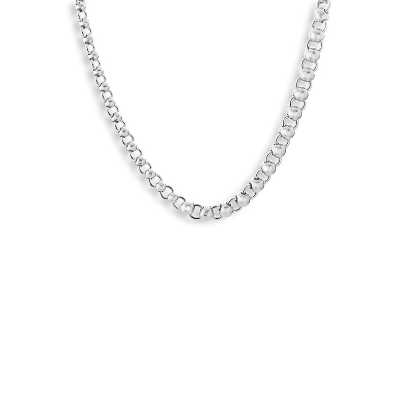 Tideform Necklace Silver