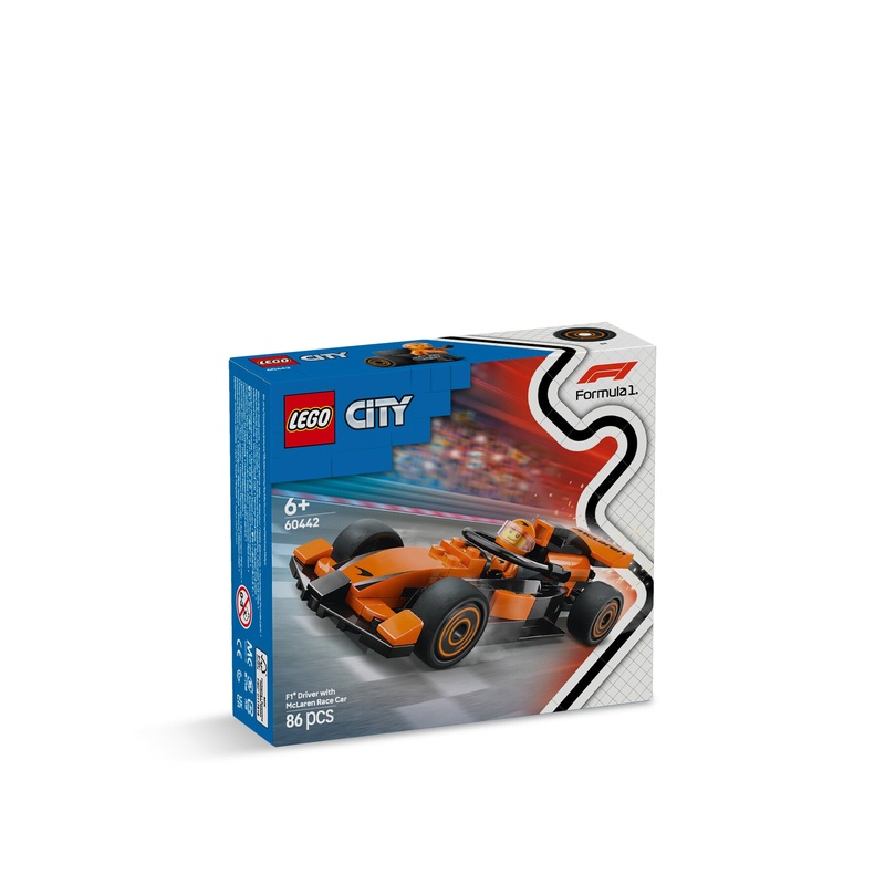 F1 Driver with McLaren Race Car 60442