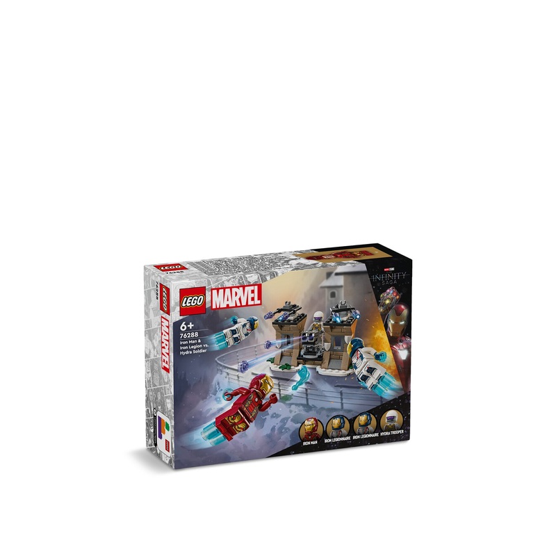 Iron Man and Iron Legion vs Hydra Soldier 76288