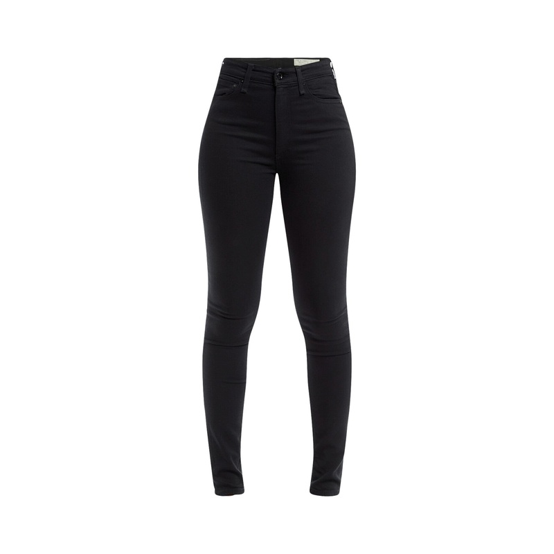 Nina High-Rise Skinny Jeans Black